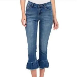 NWT Earl Jeans Blue  Jeans with Bell Shaped Hem ~4